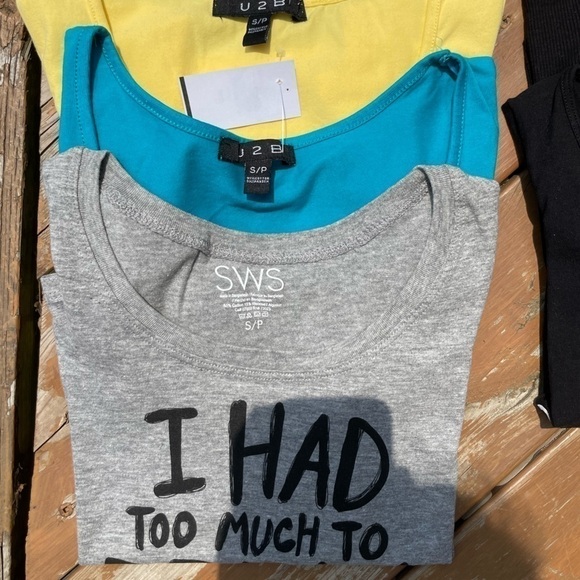 Crop Top Bundle - 5 Cropped T-Shirts - Picture 6 of 8